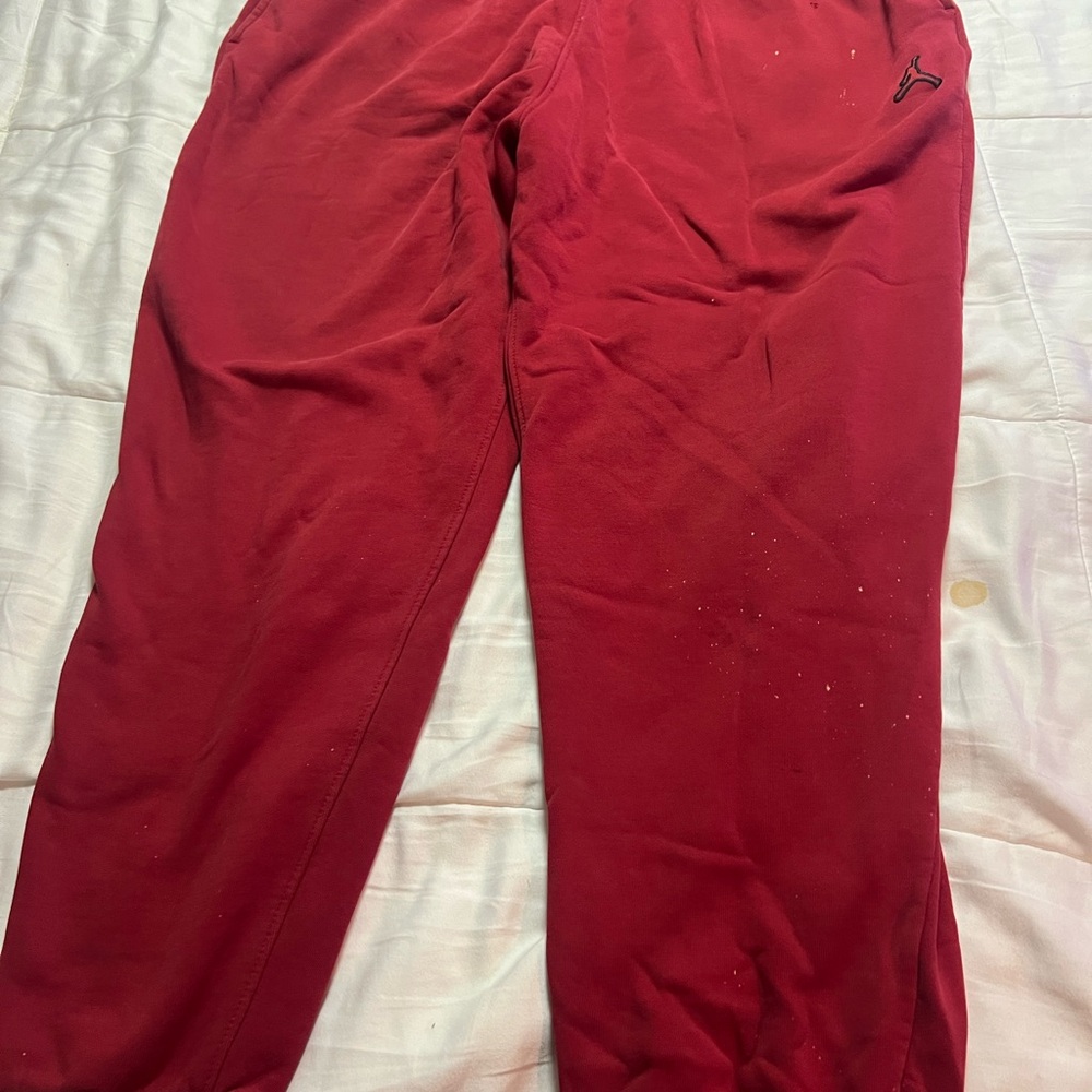 Jordan Mens Maroon Sweatpants
